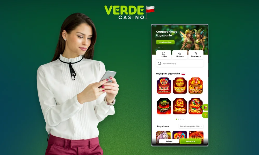 Aplikacja mobilna Verde Casino to niezastąpione narzędzie dla wszystkich Polaków, którzy chcą grać w gry kasynowe w podróży